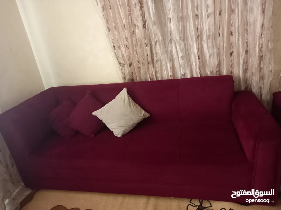 كنب تفصيل خشب زان مستعمل للبيع