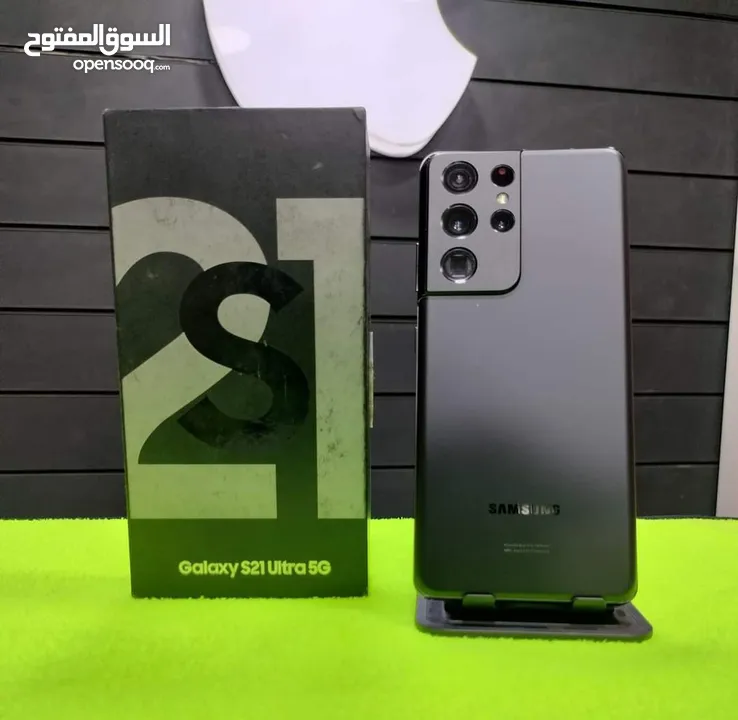 مستعمل Samsung S21 Altra 5G رام 12 جيجا 128 و 256 عربي و امريكي هدية كفر ولزقه وشاحن متوفر توصيل