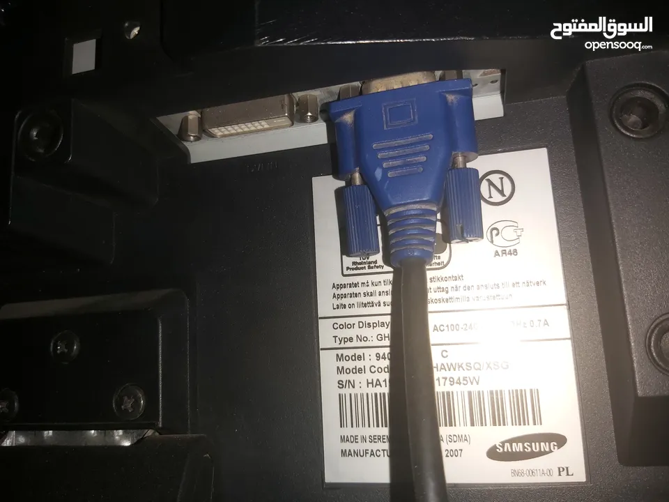 شاشة كمبيوتر سامسونج Samsung SyncMaster 940BW أصلية (19 بوصة)