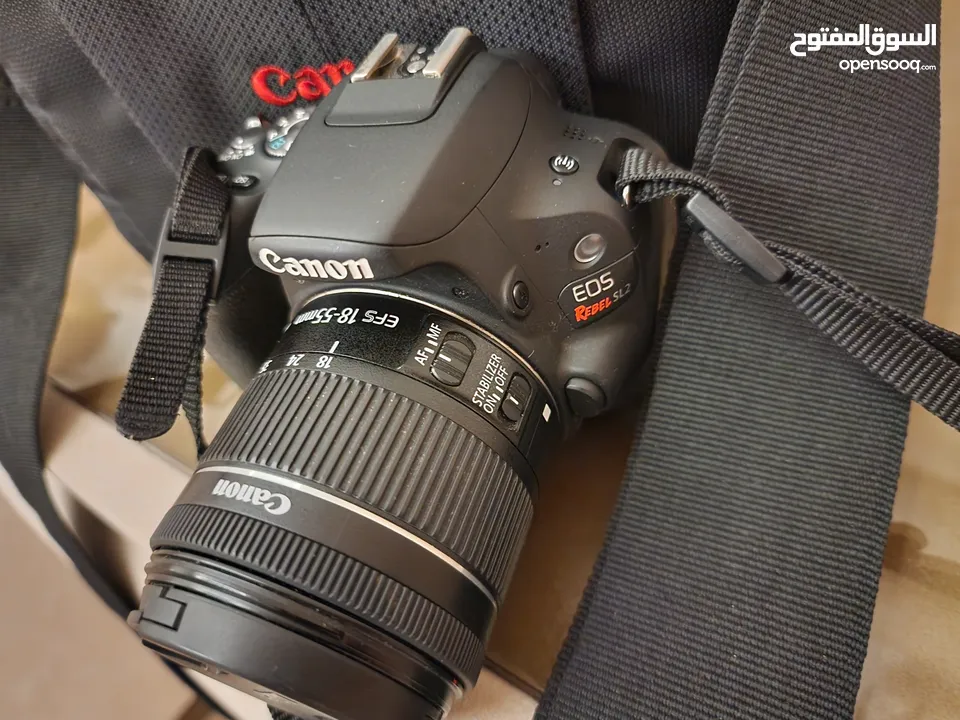 Canon camera almost new with everything