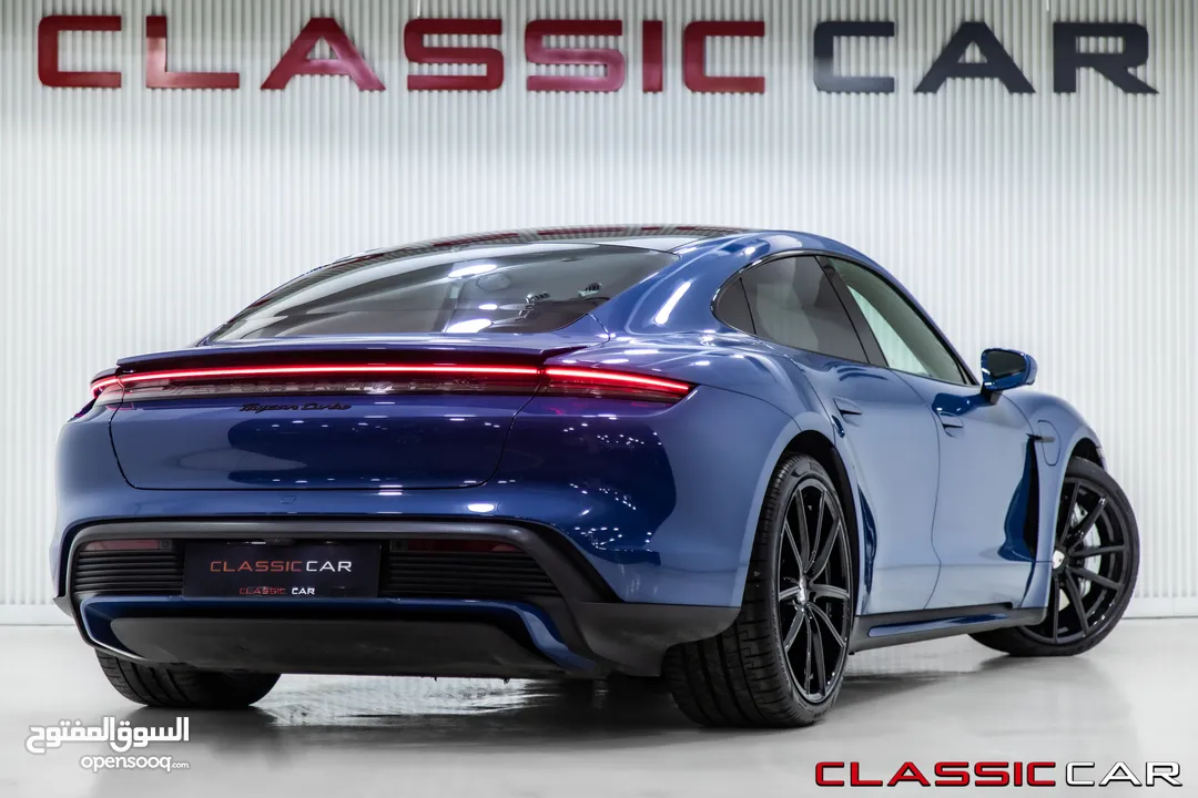 Porsche Taycan Turbo 2021 dual motor   كهربائية بالكامل  Full electric