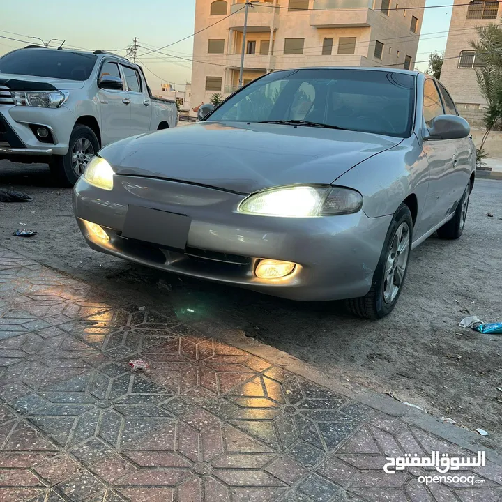 هيونداي افانتي 1996  جير اتومتيك لون سيلفر