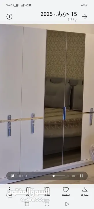 غرفة نوم  استعمال شهرين