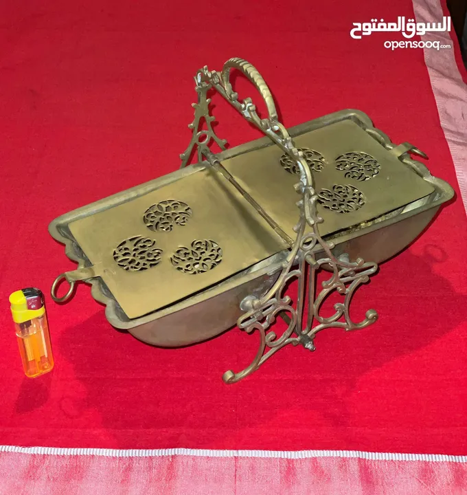 سلات ضيافة فكتوريان قديمات من الخمسينات (نوادر). التفاصيل داخل الوصف.