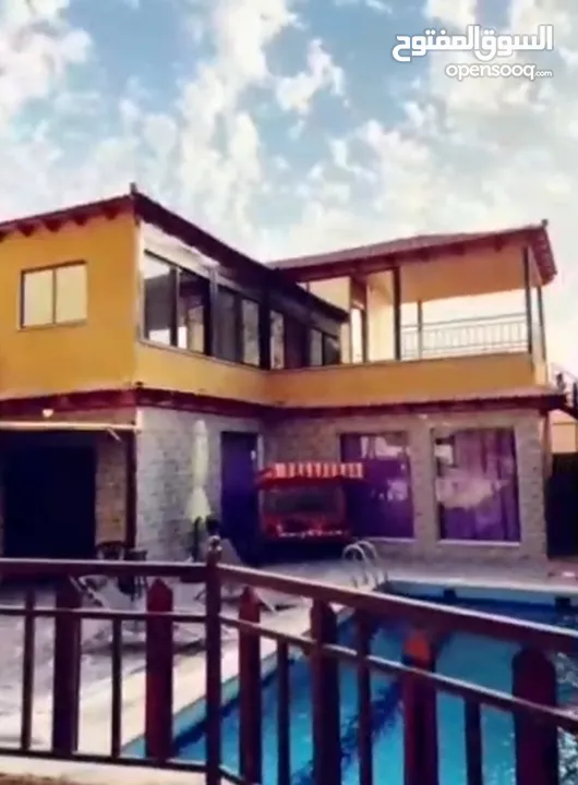شاليه للبيع طريق البحر الميت