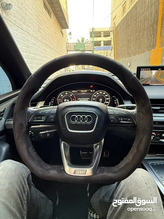 جيب audi Q7 Sline ترخيص 2017
