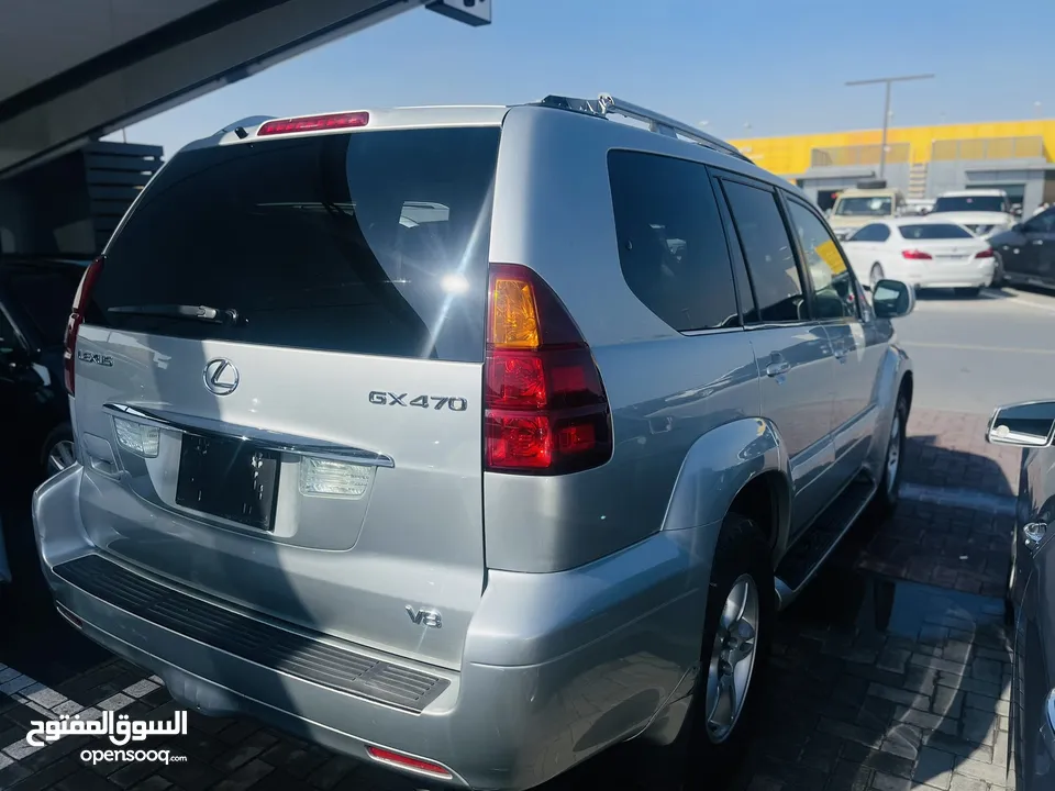 لكزس GX470 بحالة ممتازة جدا للبيع امريكي