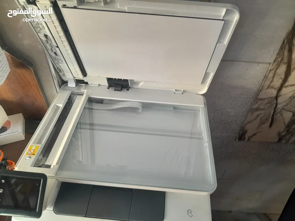 طابعه ليزر hp 277m مع فاكس و واي فاي