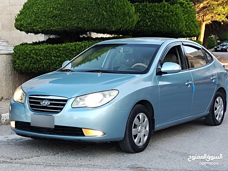 هونداي النترا HD اوتوماتيك 2011 توب نظافة بسعرررر مميززز محرك 1600cc لون ازرق سماوي