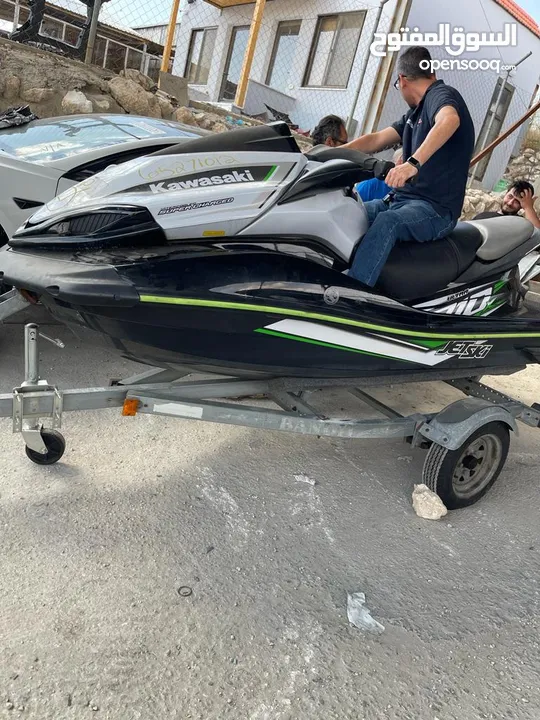 جيت سكي للبيع سعة المحرك 1500cc KAWASARI