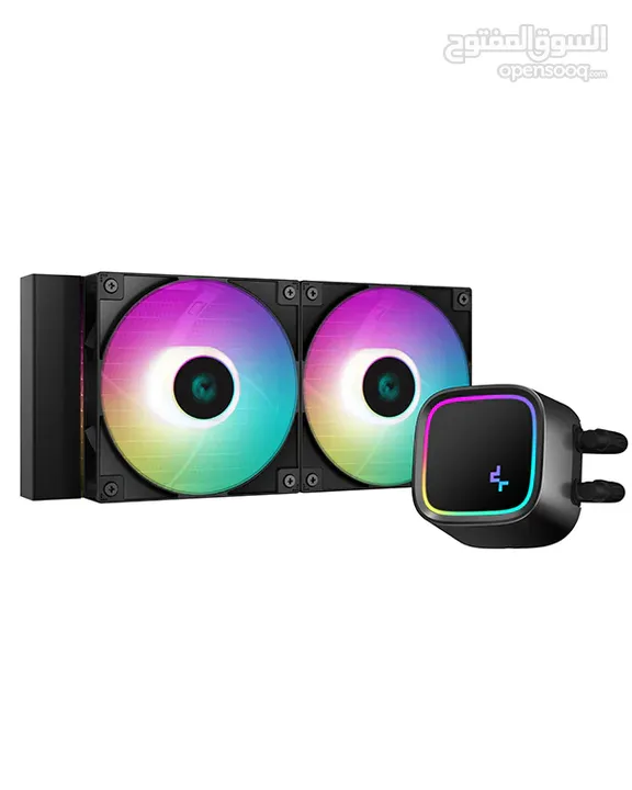افضل تبريد مائي DeepCool LE520 ARGB لجميع المعالجات INTEL+AMD وبسعر حرق