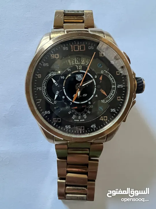 Tag Heuer Rose Gold SLS Mercedes Benz Mens’ Chronograph Watch