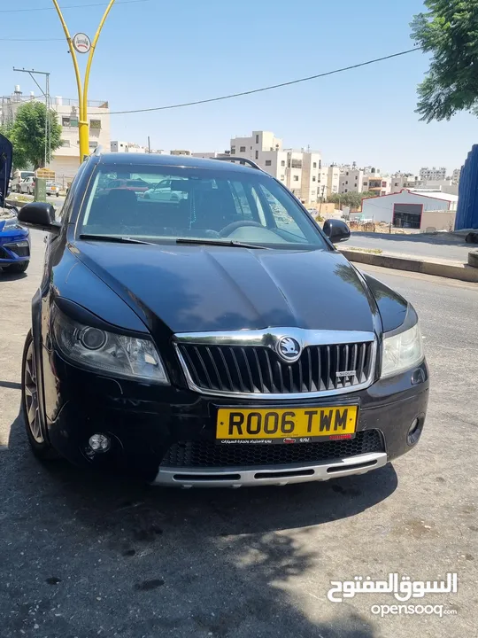 سكودا اوكتافيا رمش تحويل كامل اصلي الى (SCOUT) طقم كامل مستورد مختم بختم شركة Vw skoda