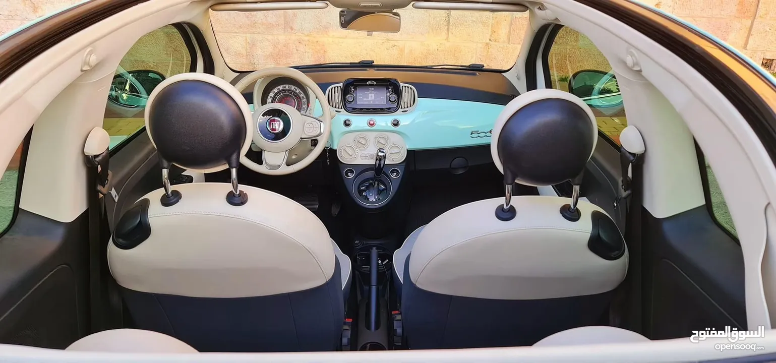 فيات كشف للبيع 500c 2018 Fiat 500c  2018 convertible