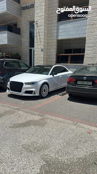 أودي A3 فل اضافات مع فتحة بانوراما فخمة جدا بسعر مغري للبيع عالكاش