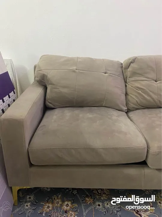 Two Big Sofas With A Large Table For Sale
