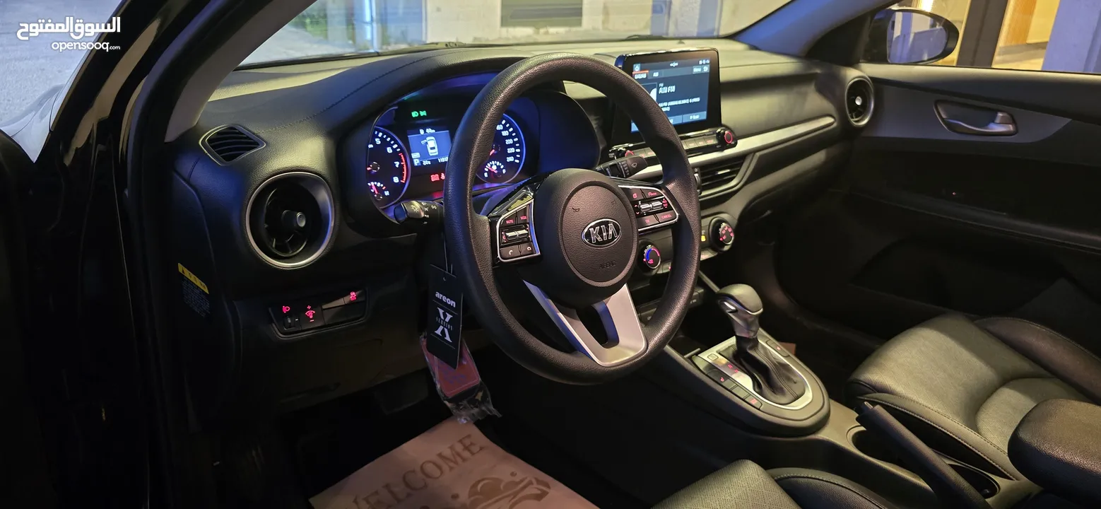 Kia K3 2019 لون اسود ميتلك مميز فل كامل فحص كامل ولا ملاحظة