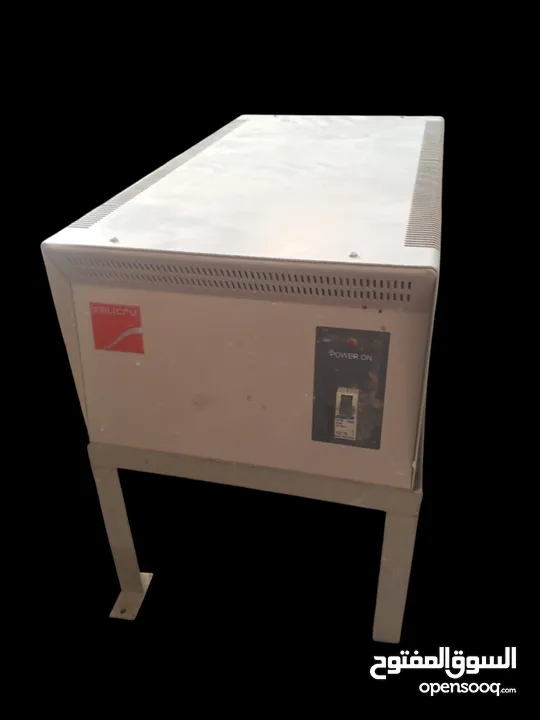 اجهزة تنظيم كهرباء 10000 وات صناعه اسبانيه (voltage regulator) شبه جديد