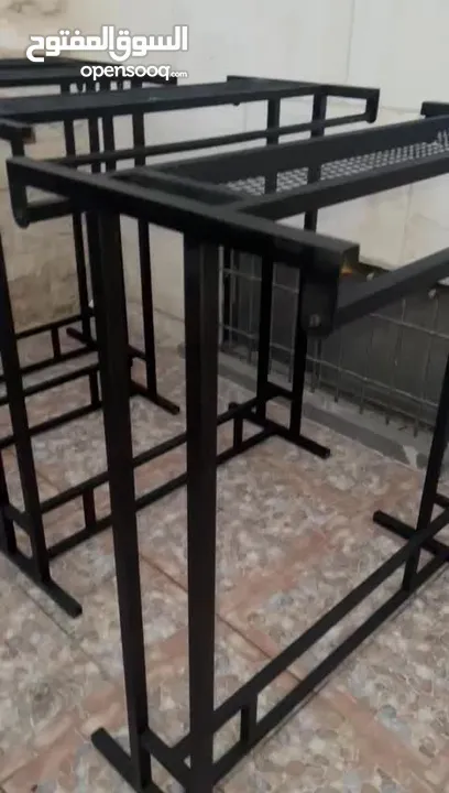 ستاندات ملابس حديد جديد  ستاندات عرض ملابس