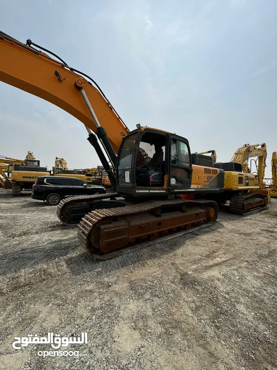 HYUNDAI R485LVS EXCAVATOR DUBAI  SAUDI ARABIA  حفارة هيونداي R485LVS