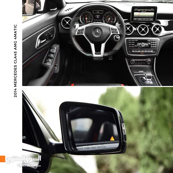 مرسيدس سي ال ايه AMG نايت بكج 2014 Mercedes CLA 45 AMG Edition One 4MATIC Night Package