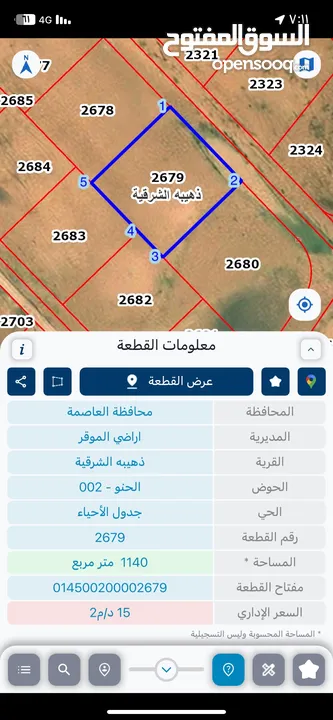 أرض سكنية هادئة للبيع في ذهيبة الغربية منطقة الهاشمية قرب اكاديمية الامير حسين للحماية المدنية مطار