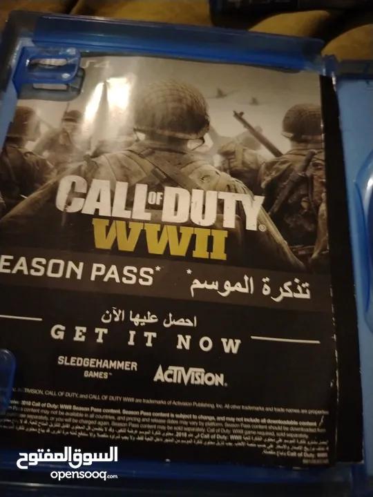 سيديات ps4 and ps5 للبيع سيدي red dead redemptiion 2 /blacl ops 6 world war war2