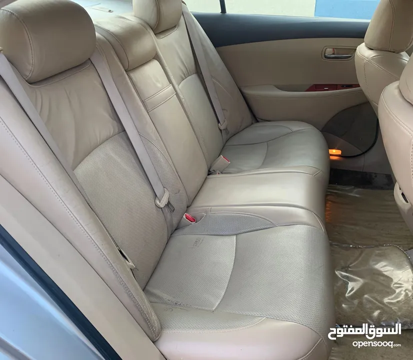 بحالة ممتازة جدا لكزس ES350 الساير موديل 2009 كامل المواصفات فتحة مثبت سرعة تحكم سكان بلوتوث رنقات