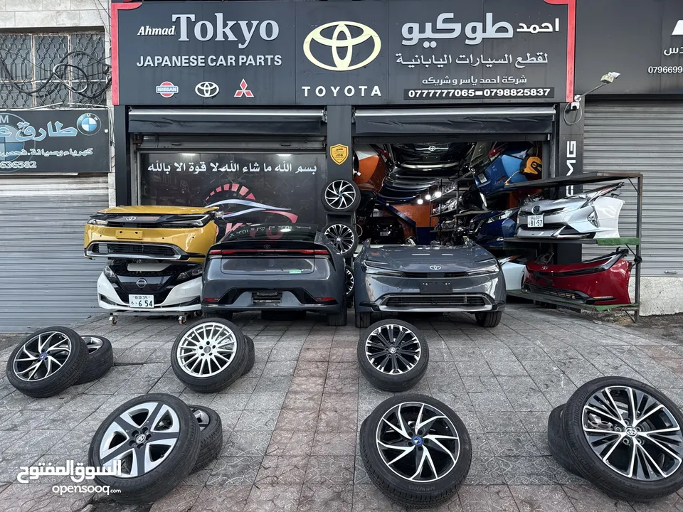 جميع قطع تويوتا بريوس  ونيسان ليف 2010-2025  متوفر بطاريات هايبرد ومحركات تويوتا مياكنيك وبودي