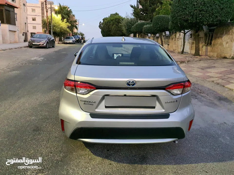 تويوتا كورولا 2022 فحص كامل 7جيد ياباني بطارية ليثيوم جمرك جديد بسعر مغري