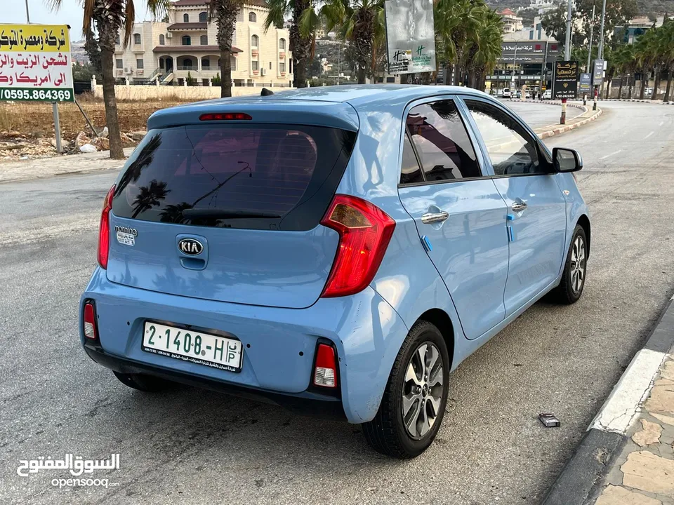 كيا مورنينغ ماتور 1000 بنزين أوتوماتيك ترخيص 2016.. دهان الشركة..