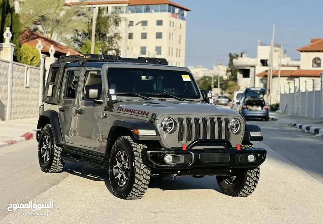 Jeep wrangler rubicon unlimited  الحبة الوحيدة والمميزة بالاضافات في البلاد