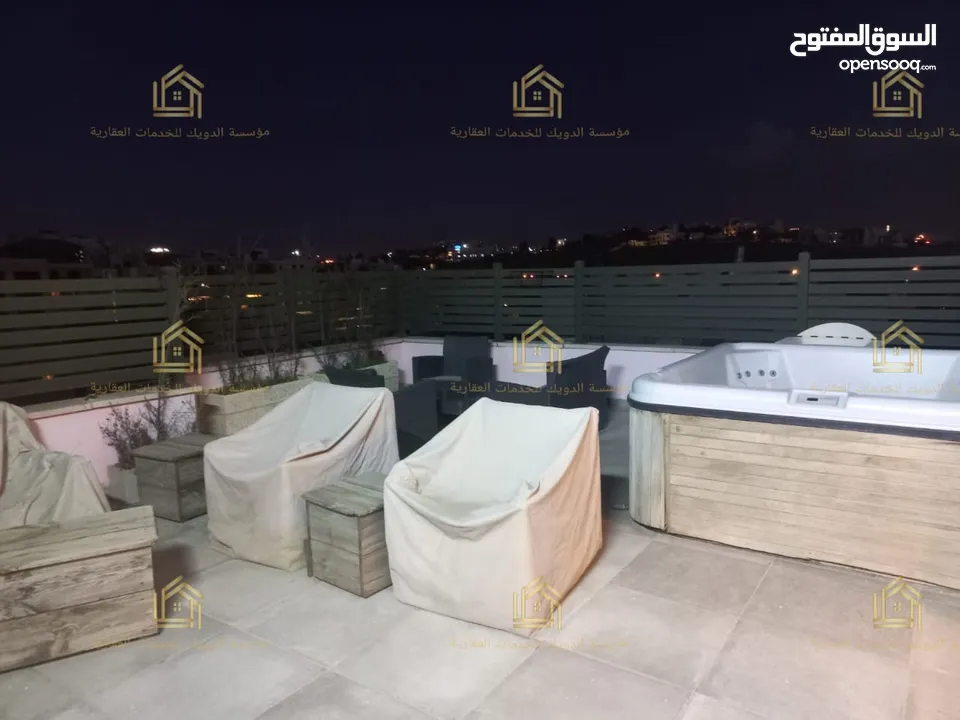 روف للايجار فارغ او  مفروش سوبر ديلوكس في دير غبار