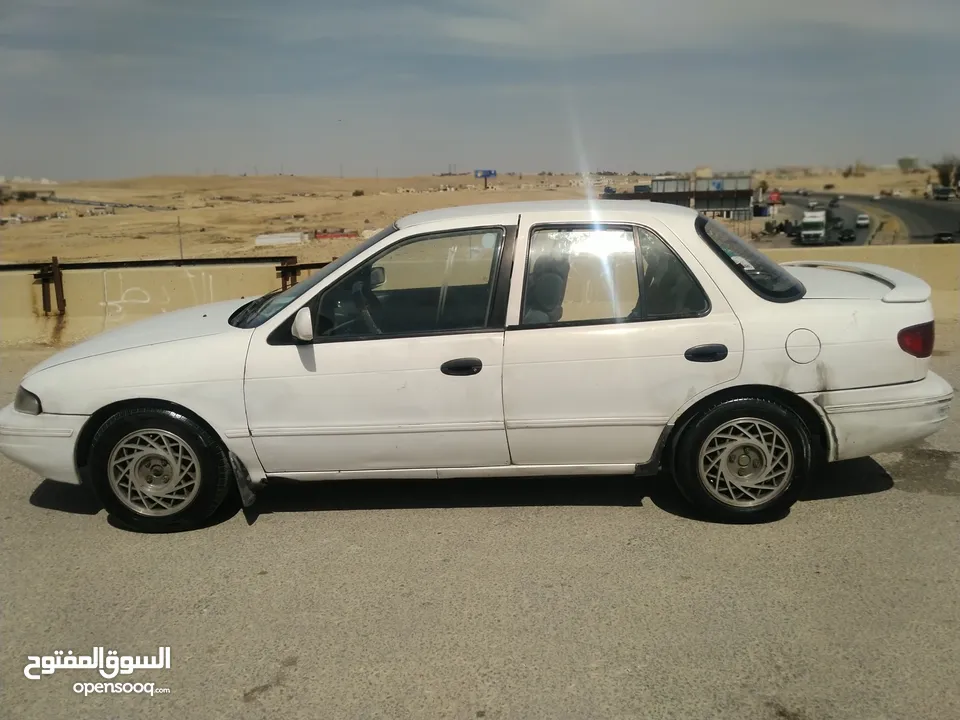 كيا سيفيا 1994 بحاله جيده جدا وكل شيء واضح بالاعلان والصور