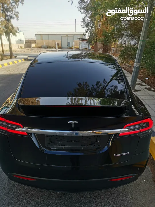 تيسلا موديل  dual motor Performance  موديل 2019 ممشى قليل جدا