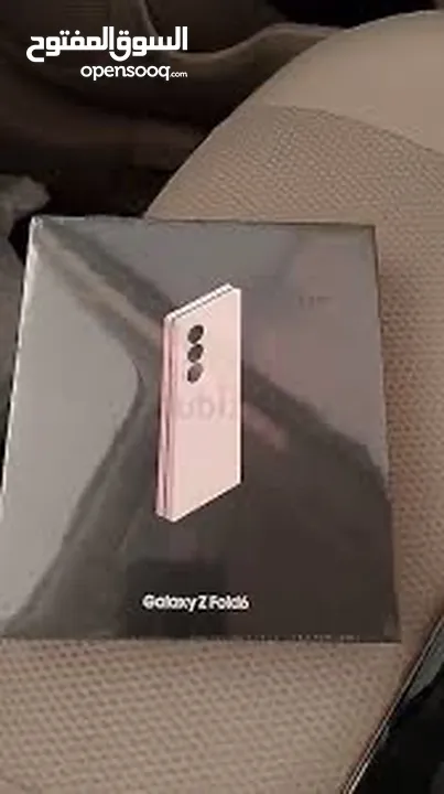 SAMSUNG Z FOLD 6 فل بكج الشركة كفالة الوكيل BMS   (512/256GB)