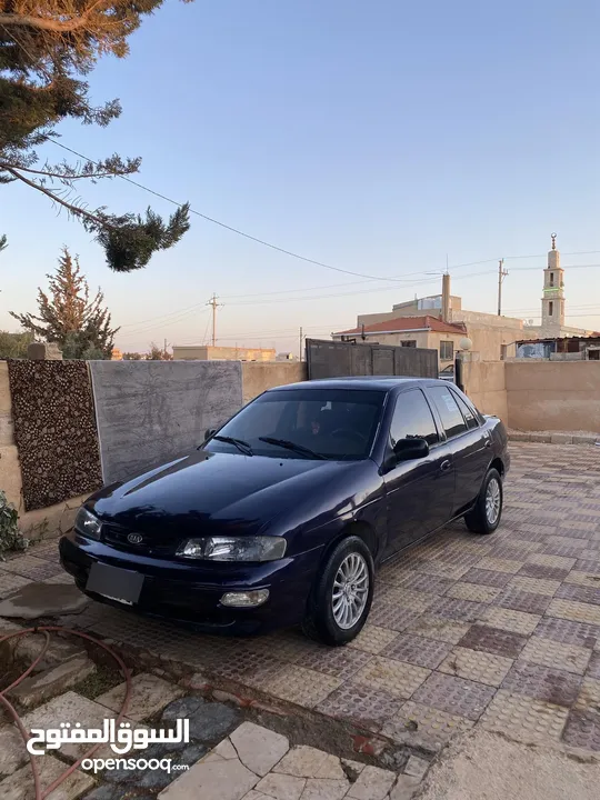 كيا سيفيا موديل 1994محولة 1996 للبيع  مرخصة سنة ومدهونه جديد ومعموللها صيانه
