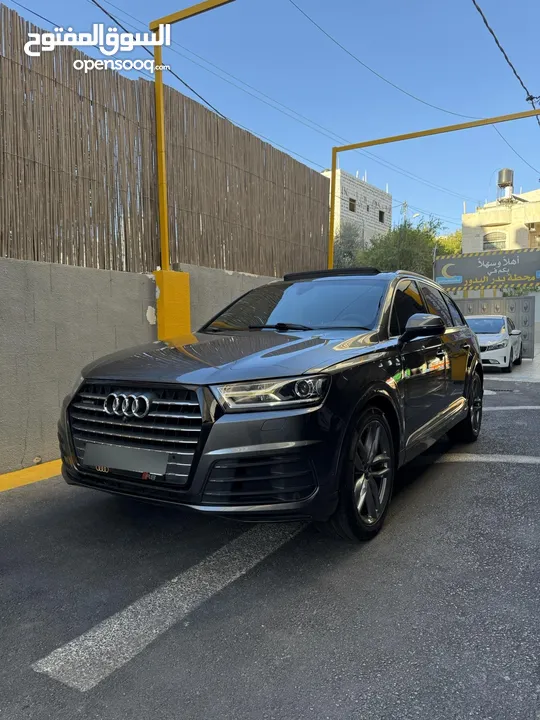 جيب audi Q7 Sline ترخيص 2017