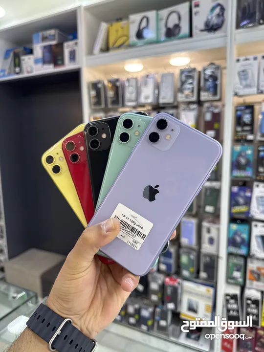 Iphone 11-128gb battery upto 90%/مستعمل بحالة الوكاله ومكفووووووول