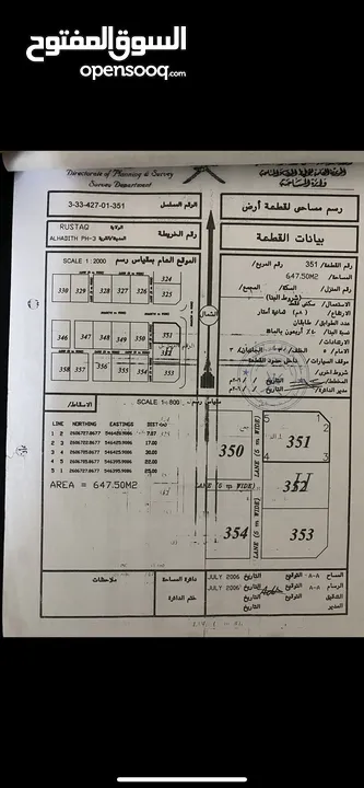 فرصه ارضين شبك مفتوحه من ثلاث جهات جنب مسجد اللطيف