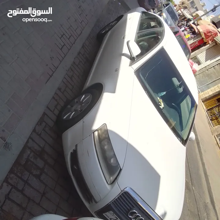 اودي موديل 2009 فحص ثلاثة جيد وواحد قصعه