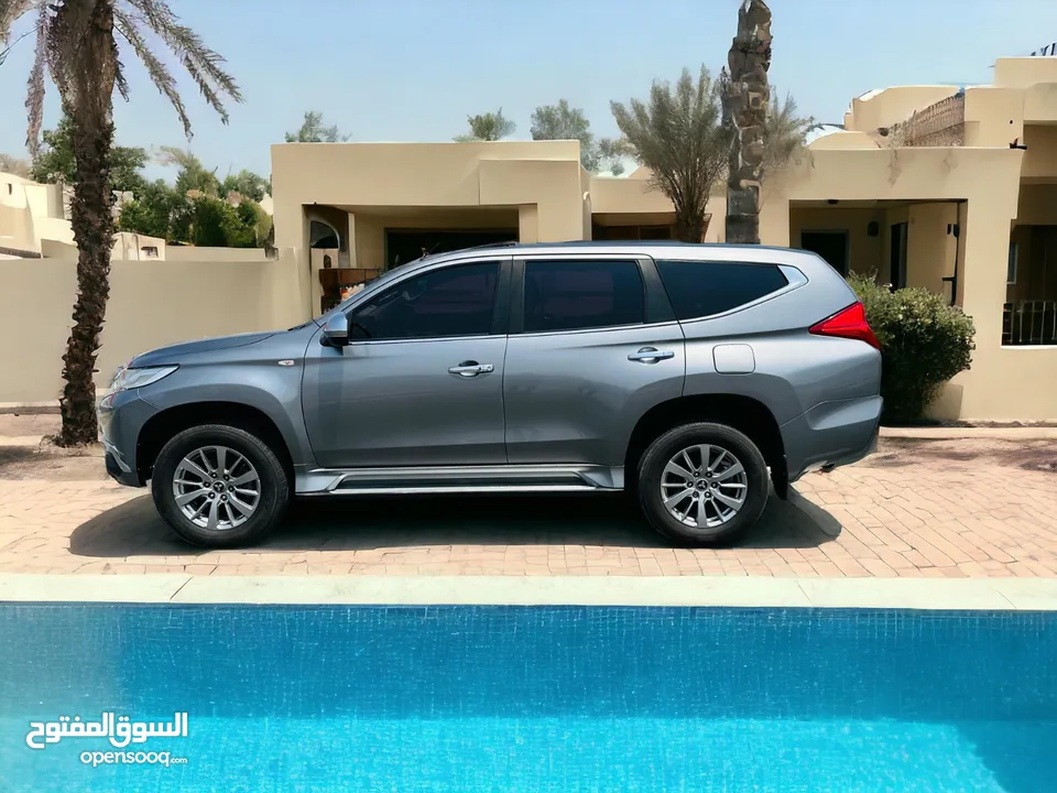 AED 1,110 PM  MONTERO SPORT GLX 3.0 4WD  GCC  MINT CONDITION  0% DOWNPAYMENT