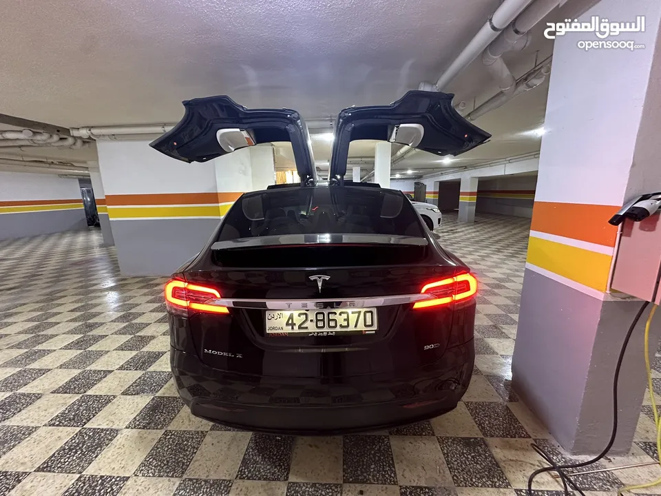 Tesla x 90D  model 2016 تسلا للبيع