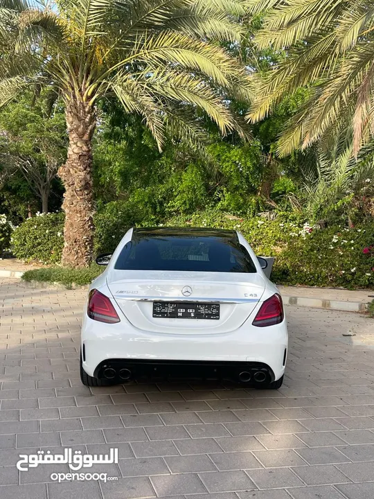 C43 AMG  2019 نظيف جداً