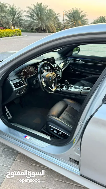 BMW 740l 2017 نظيف جدآ  سعر أقل عن السوق