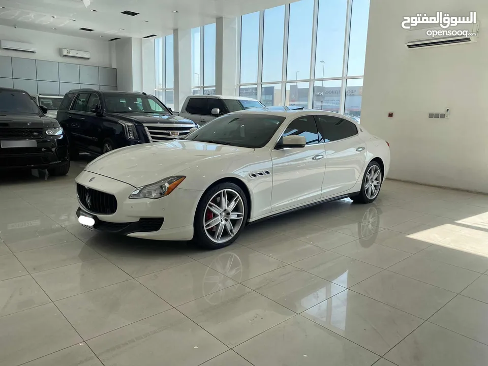 Maserati Quattroporte 2014 (White)