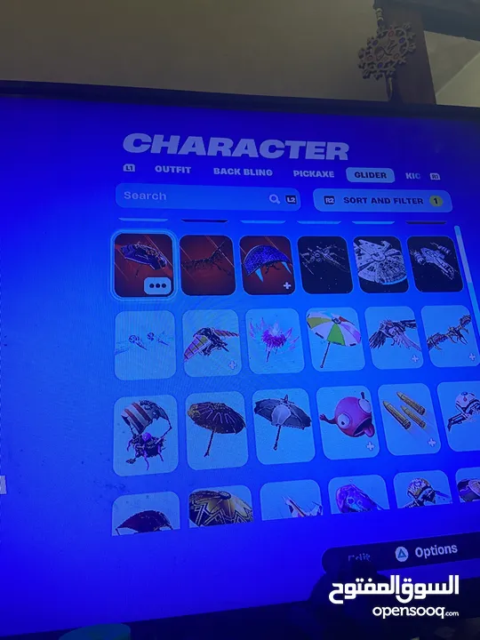 بيع حساب فورت نايت ب 170
