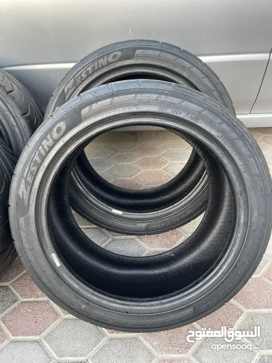 ZESTINO GREDGE 07RS 255/40R17 SEMI SLICK TYRES FOR SALE!!! Brand New Condition (2023)