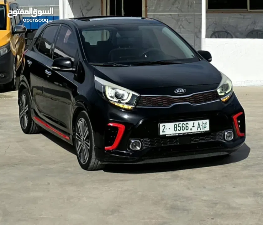 bekanto Gt- Line full options كيا بكانتو Gt- Line فل اضافات مع فتحة سقف