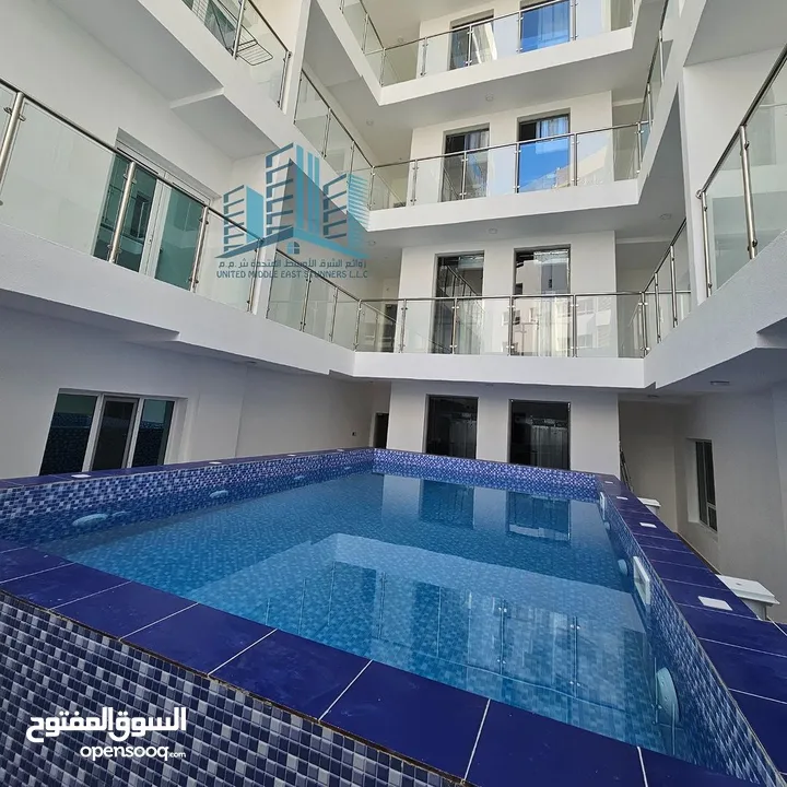 BRAND NEW 2 BR APARTMENT WITH POOL / شقة أول ساكن